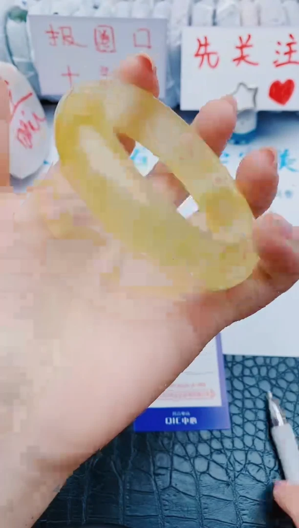 未镶嵌手镯石英质玉z233+60-61-62