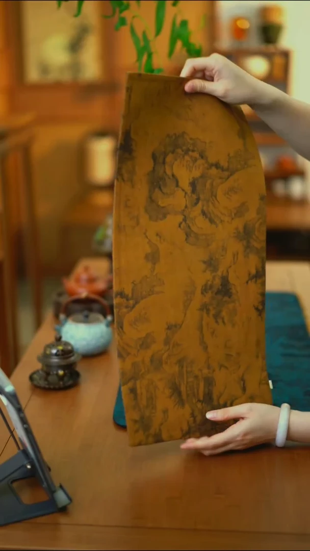 霸气回归~旧山居图小款50.24