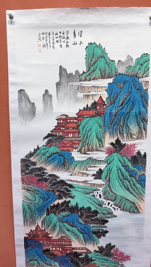 国画师立照老师国画作品