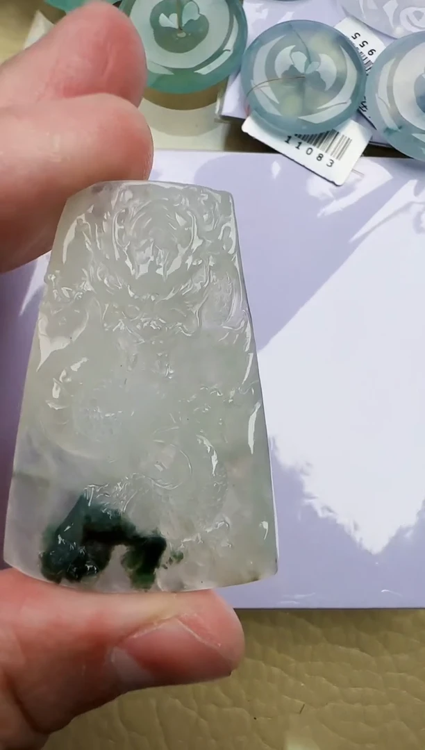 颈饰未镶嵌翡翠缅甸翡翠a货