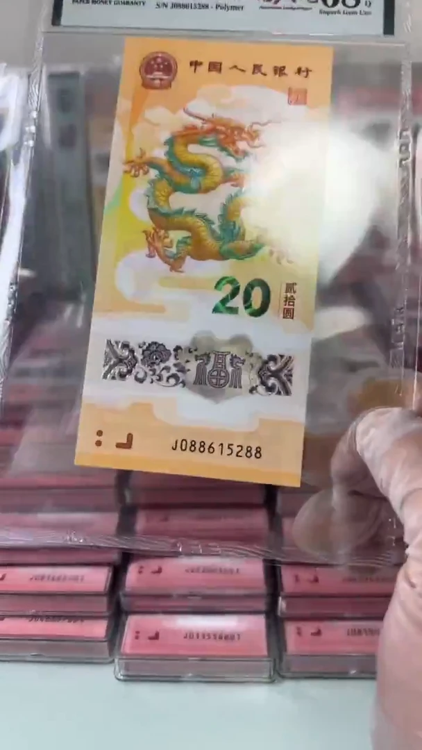 【闪购商品】塑料088615288龙钞单张