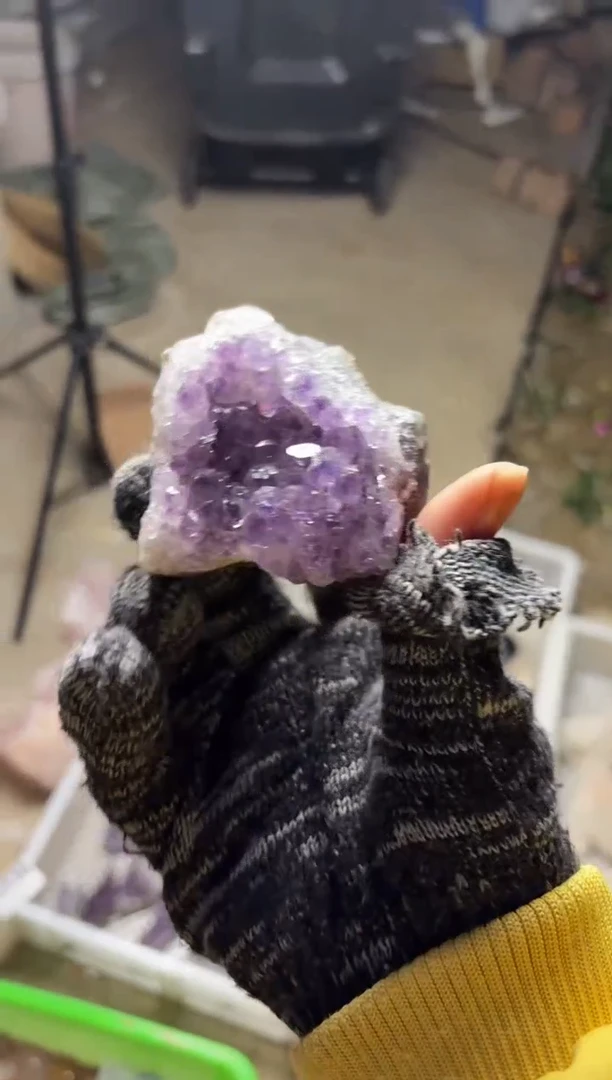 【闪购商品】水晶摆件未镶嵌紫水晶 044