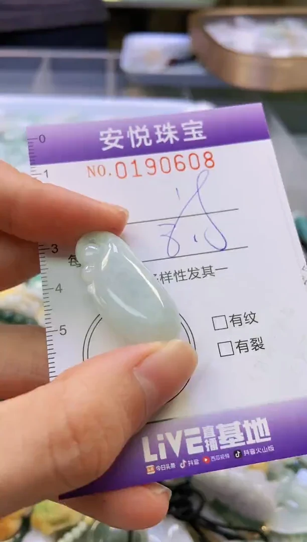 翡翠未镶嵌颈饰闪购0190608