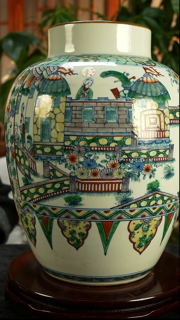 其他瓷斗彩人物故事大缸