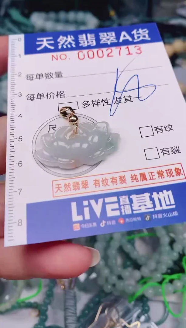 颈饰未镶嵌翡翠00002713