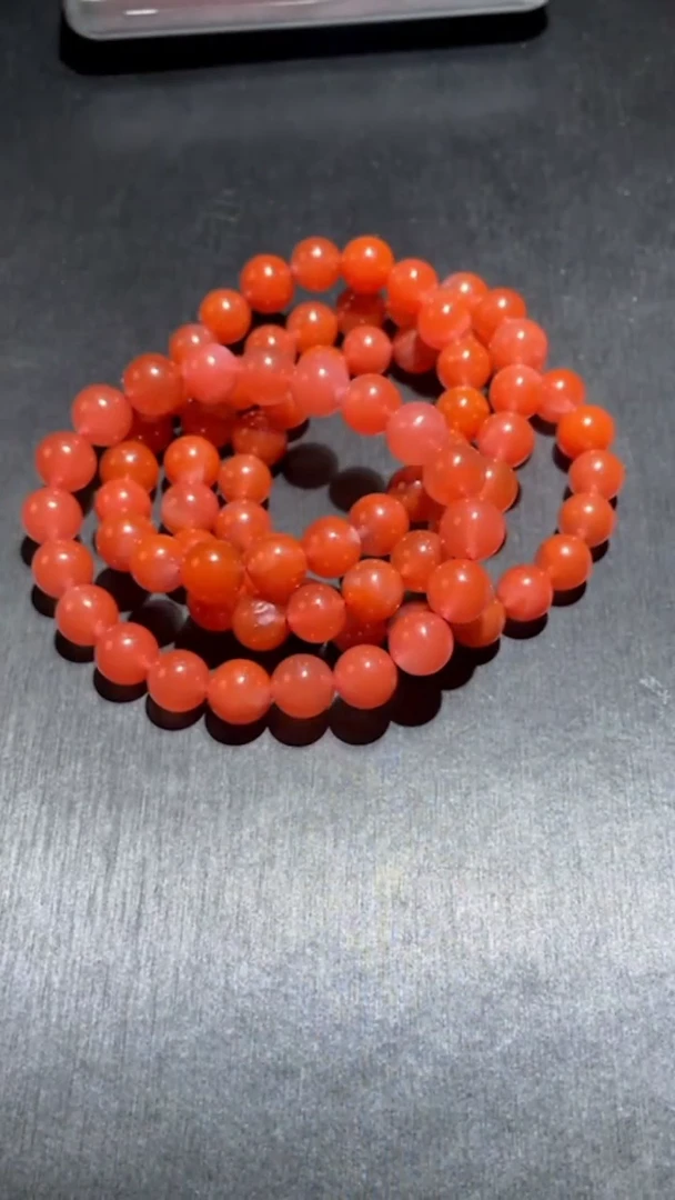 【闪购商品】南红玛瑙单圈手串未镶嵌MGNH0107-03多样性发货，发其一