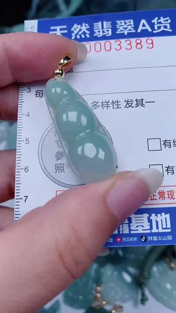 翡翠未镶嵌颈饰00003389