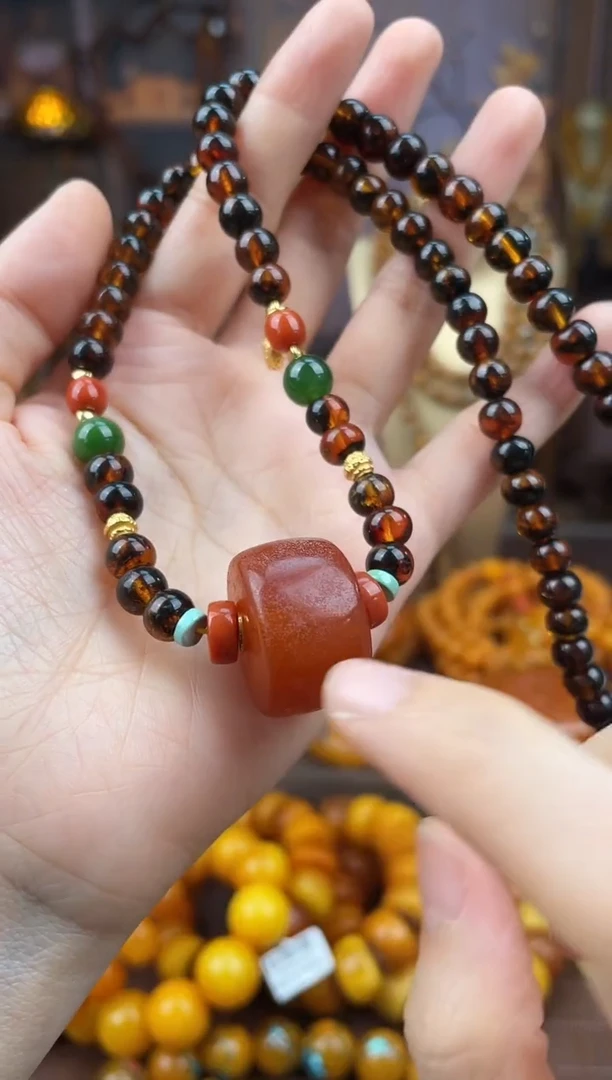 裸石琥珀未镶嵌多样性发货1，假一赔4