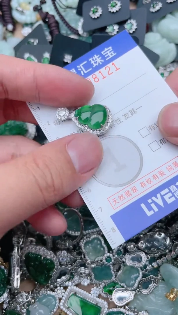 【闪购商品】翡翠颈饰未镶嵌8121....