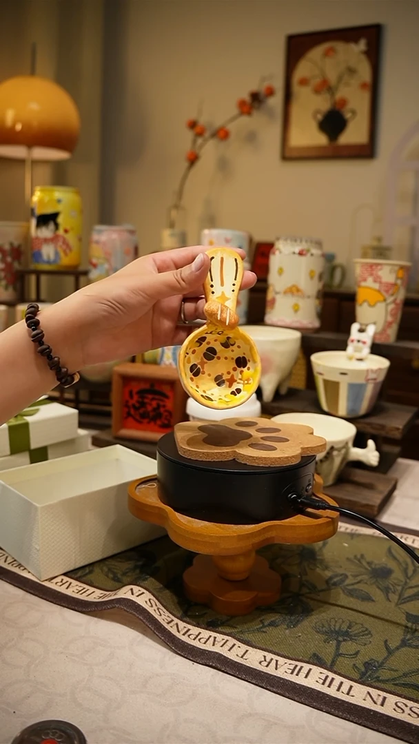 摆件【不带盒子】706高温釉下彩