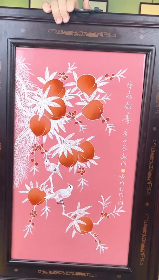 摆件国检鉴证中心-陶瓷-手绘-瓷板画