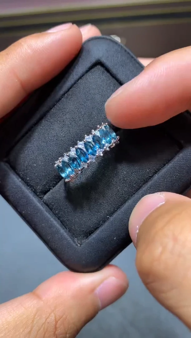 托帕石戒指未镶嵌T38【多样性发其一】