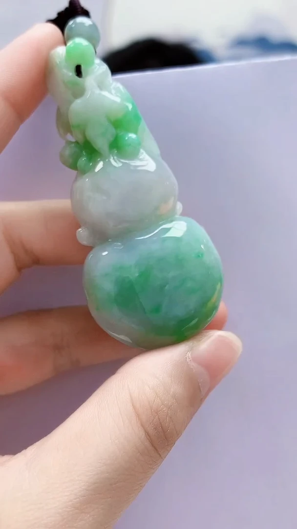 未镶嵌定制翡翠4917lr-毛货挂件12