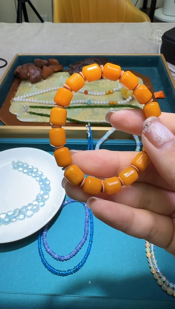 手链琥珀未镶嵌多样性发一件 498