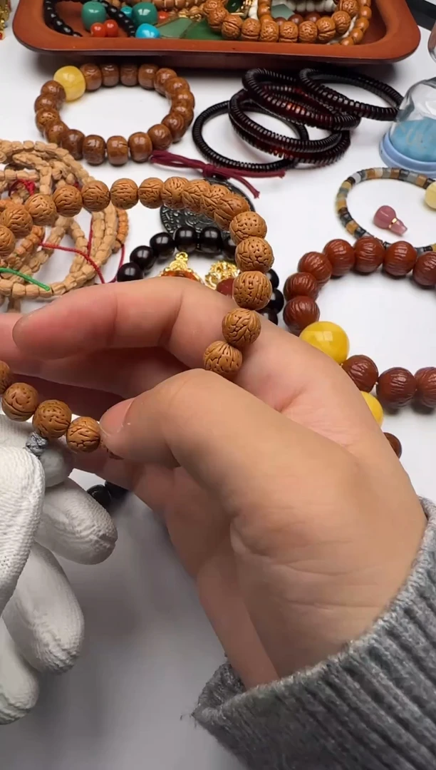 吊坠桃核桃核手串