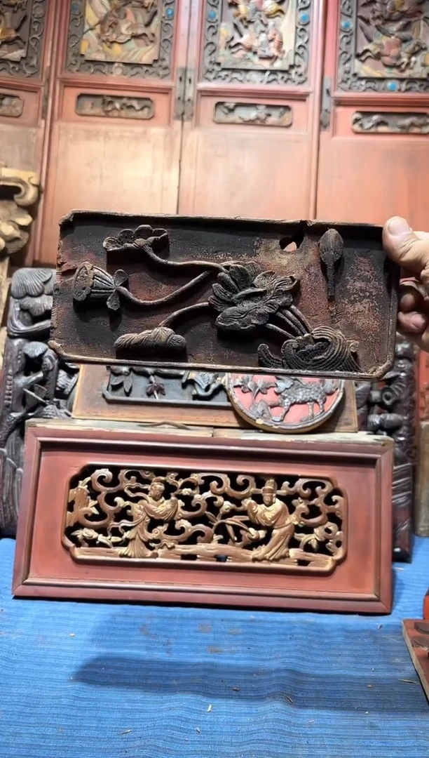 香樟木老木雕老物件
