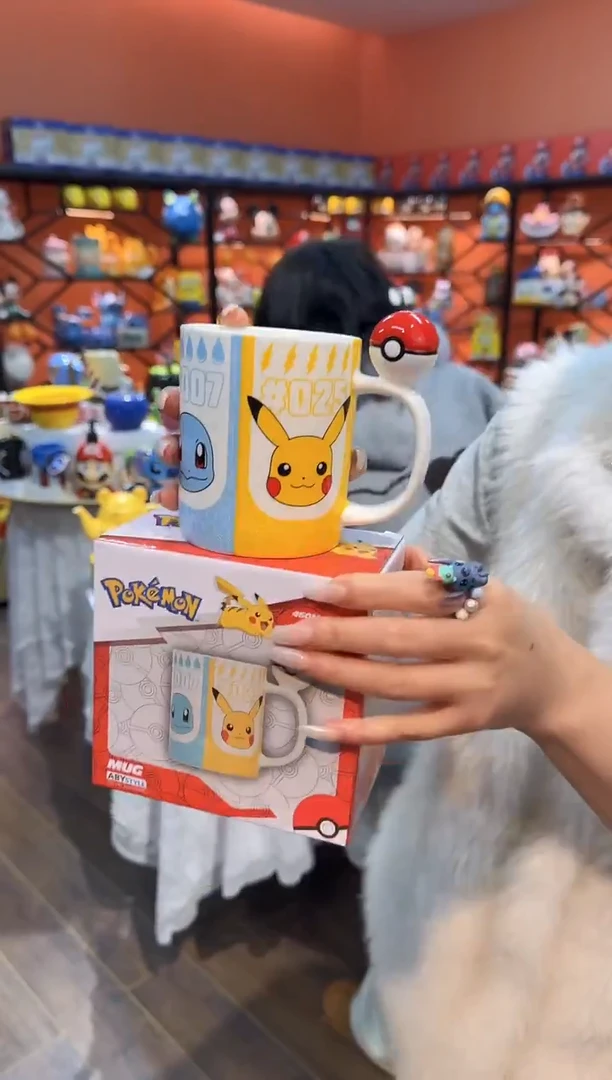 瓷片@@神奇宝贝第一世代陶瓷水杯（礼盒）