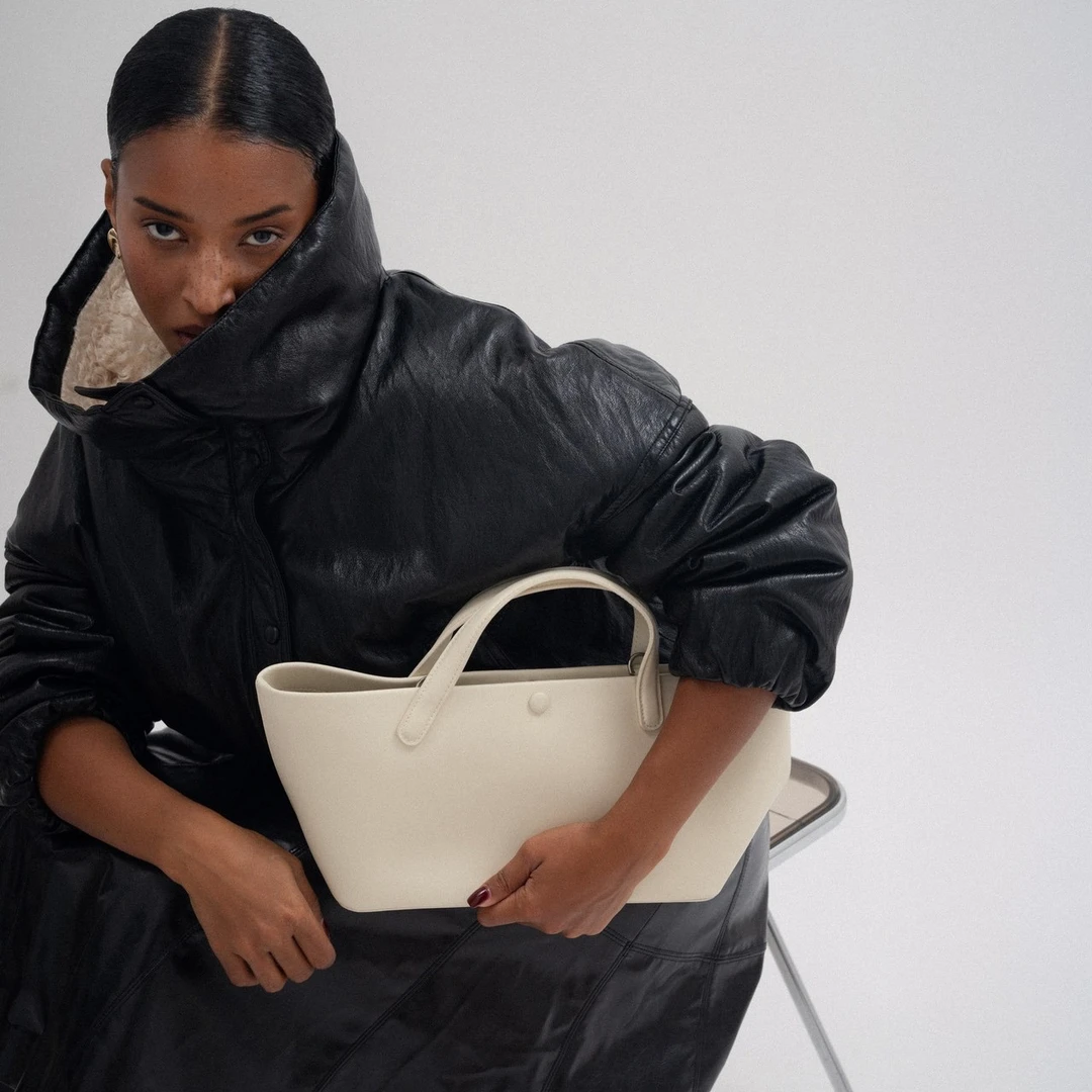 BobOre包宝澜Arden阿登包2025新款手提斜挎两用托特真皮包女包