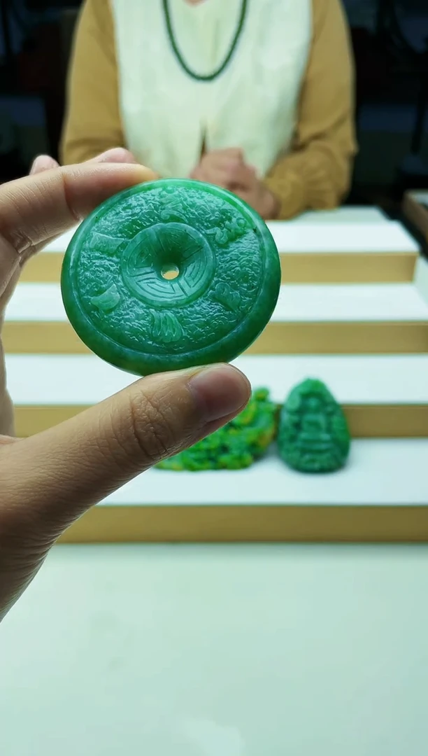 定制翡翠未镶嵌毛货07240115多样性发其一