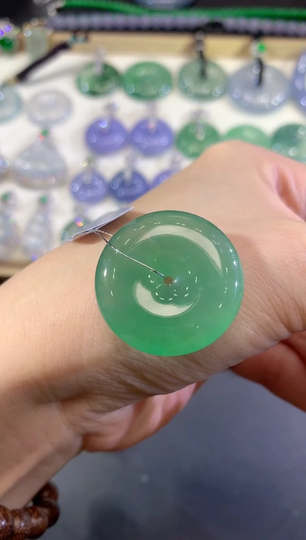 吊坠(不含链)未镶嵌翡翠57-扣子