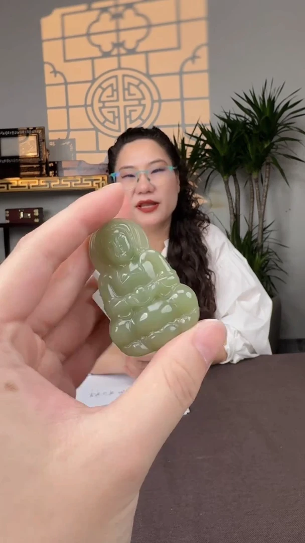 和田玉未镶嵌颈饰WY007