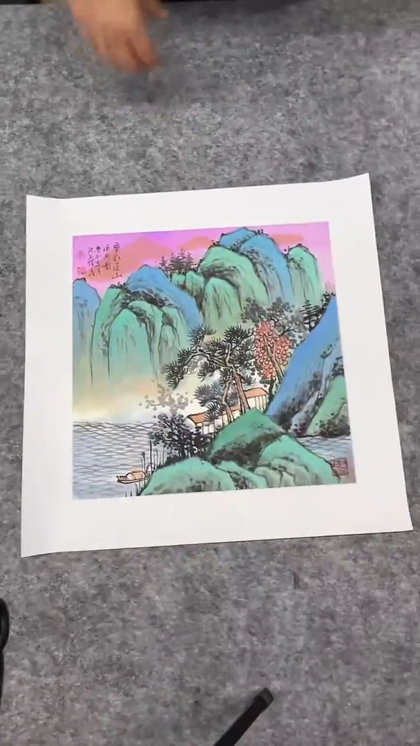国画李耀春-1平尺-山水