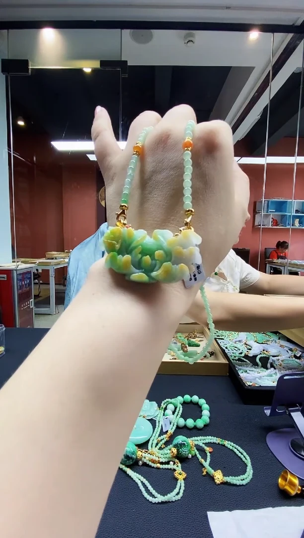 颈饰未镶嵌翡翠翡翠吊坠