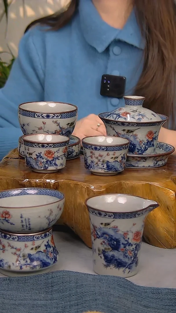 【闪购商品】简装家用款7件套 陶瓷家用茶具系列