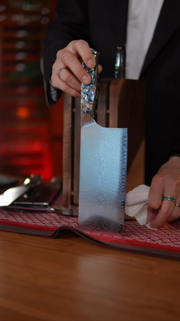 当代11.10大马士革刀【主厨刀】