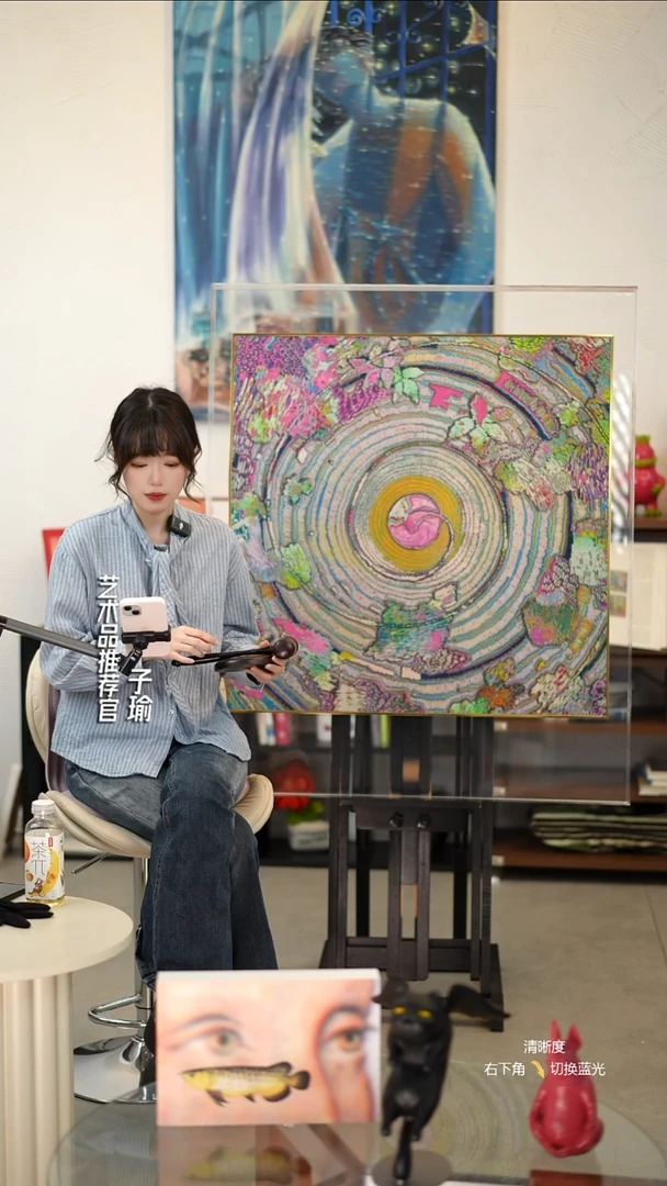 肉*姜淼丝巾装裱