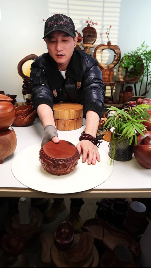 木笑**云香樟木摆件/底座