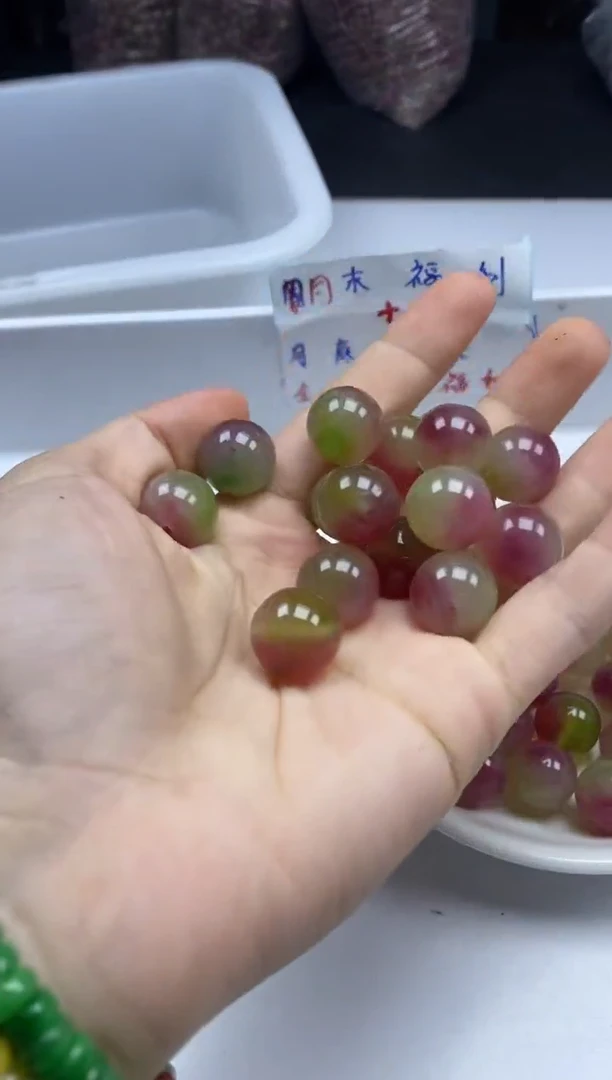 玛瑙/玉髓颈饰未镶嵌w499梅花玉14mm*5颗