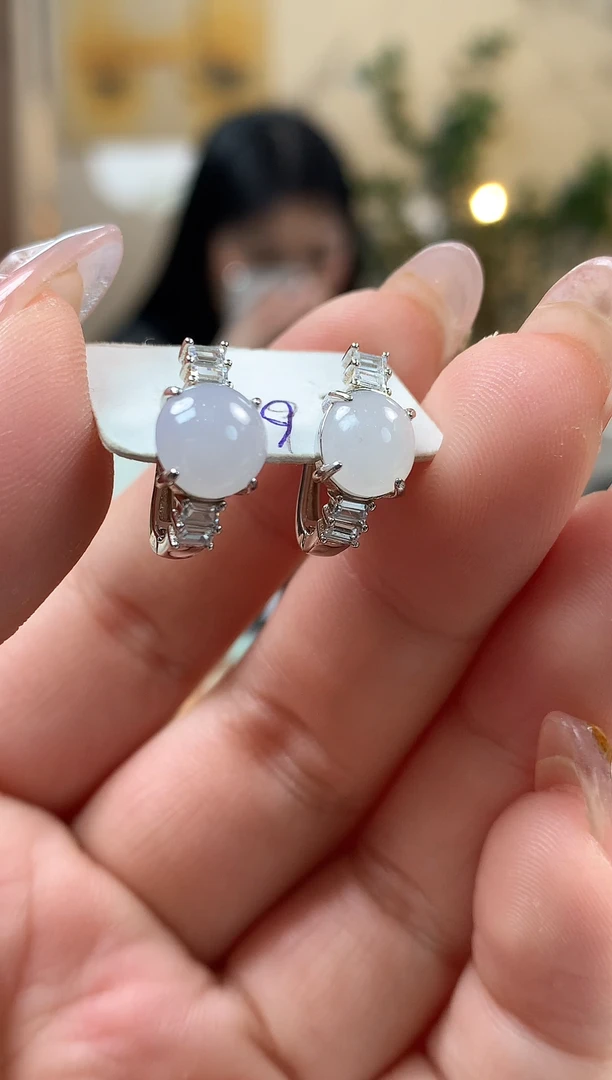 【闪购商品】翡翠耳饰未镶嵌耳包