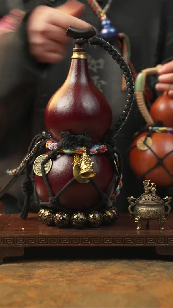 446大漆一物一拍记葫堂出品【不带手串】