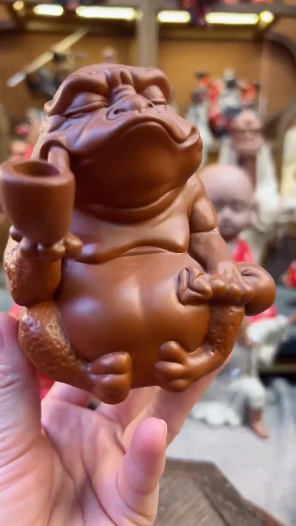 【闪购商品】紫砂茶宠器闵茶宠摆件