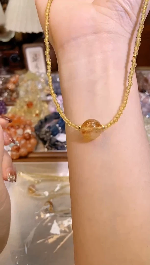 【闪购商品】水晶颈饰未镶嵌873项链