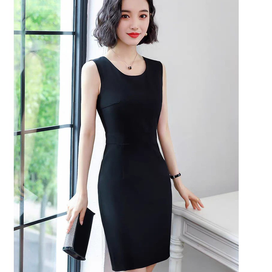 唯琳剪标   4仓T1-8-3188款   无袖圆领连衣裙