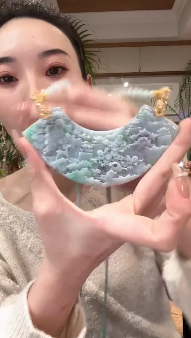 【闪购商品】翡翠颈饰未镶嵌国风