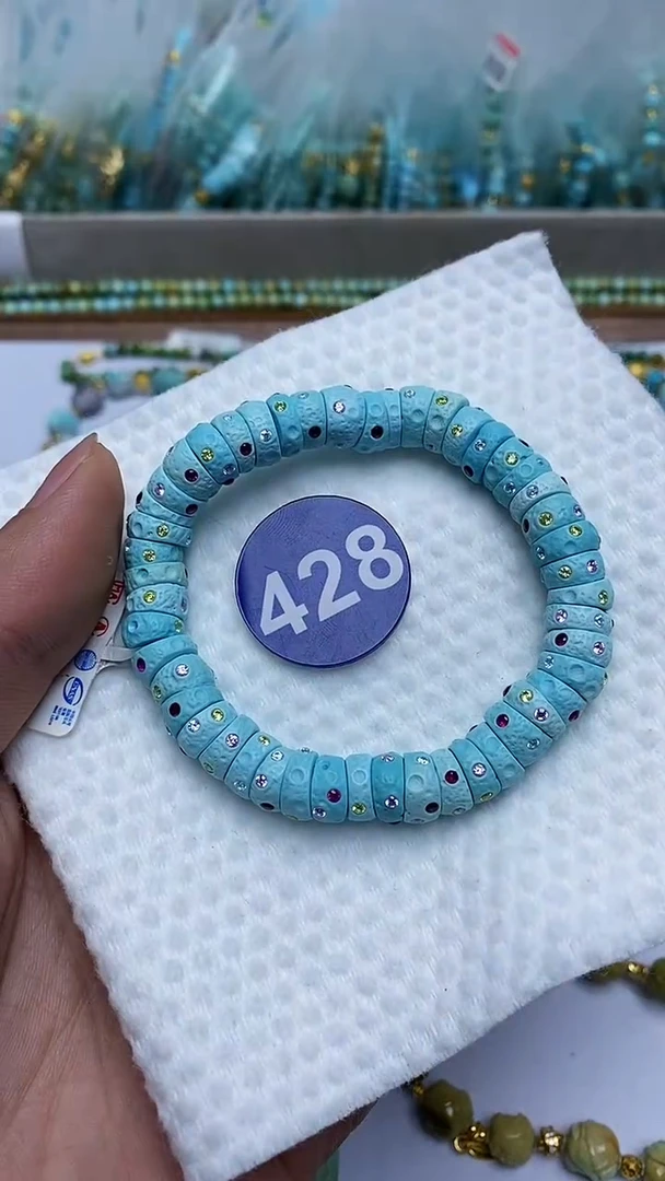 【闪购商品】绿松石手串未镶嵌428