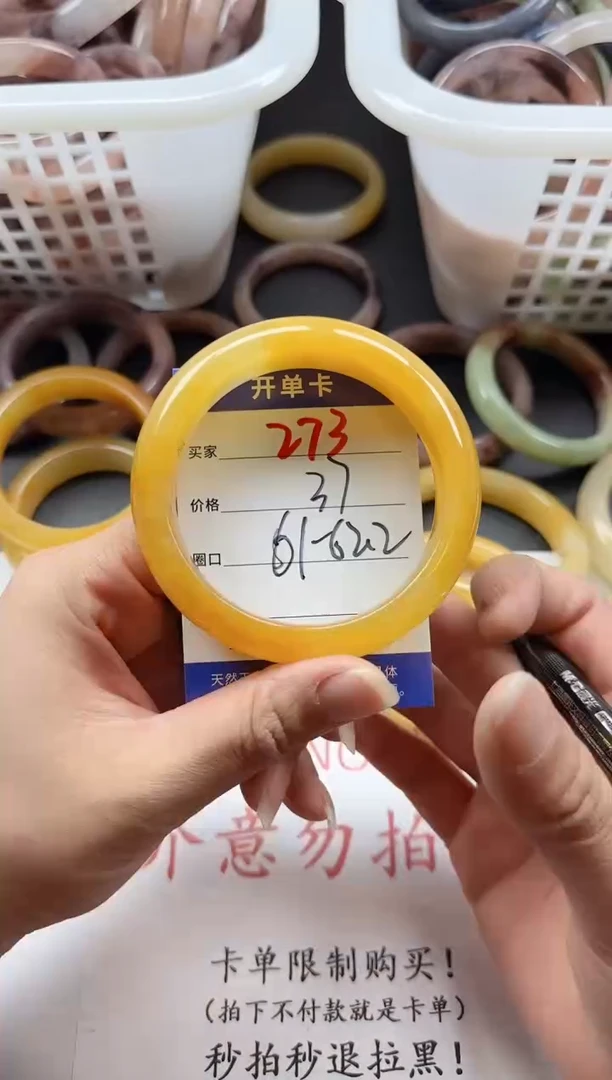 未镶嵌手镯石英质玉273