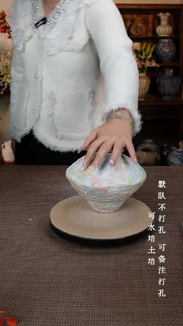 摆件030景德镇陶瓷花瓶