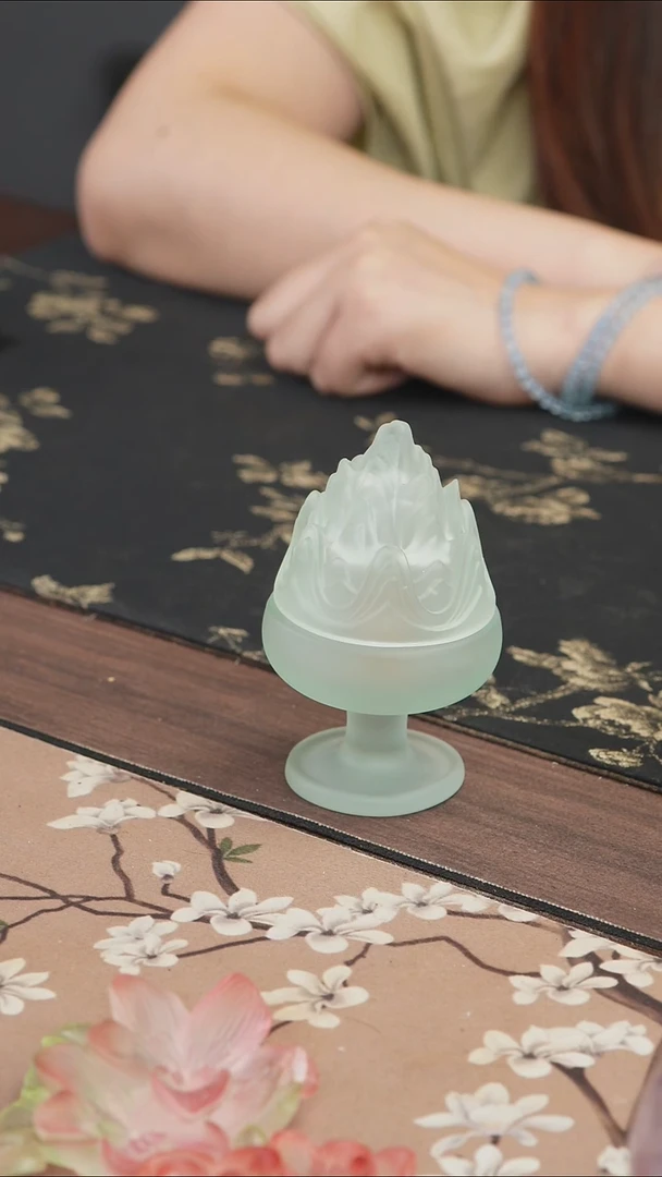 手工艺品琉璃博山香炉