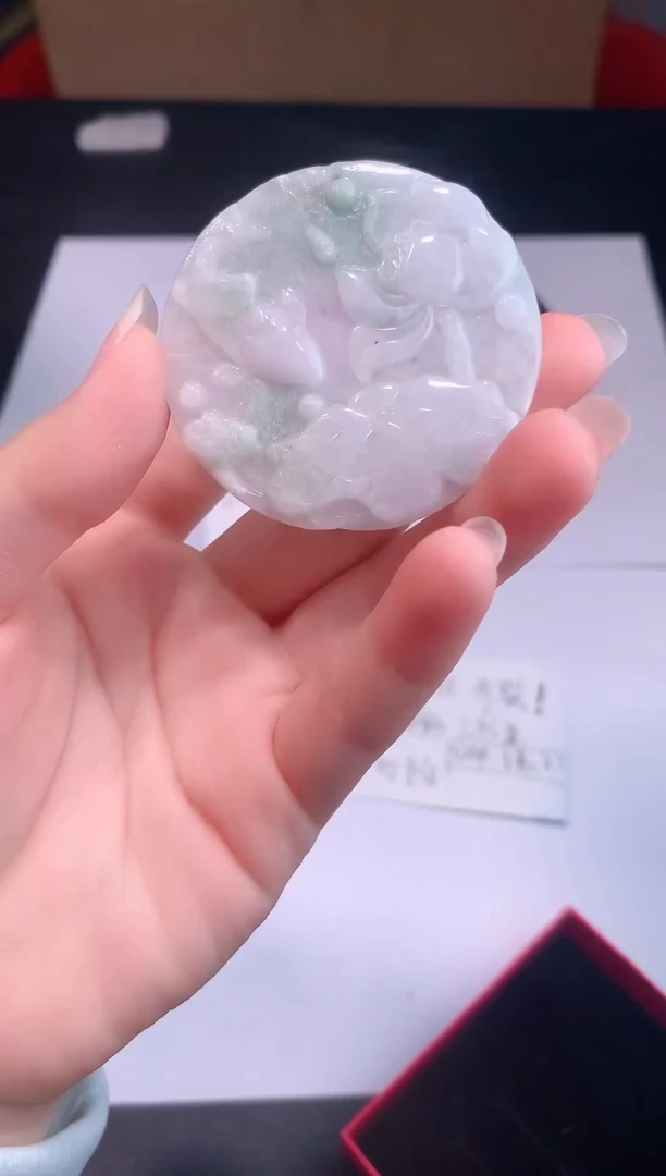 颈饰未镶嵌翡翠0芹0翡翠珠宝762