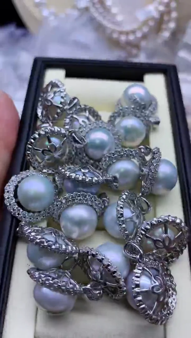 【闪购商品】淡水珍珠吊坠(不含链)合金多发其一