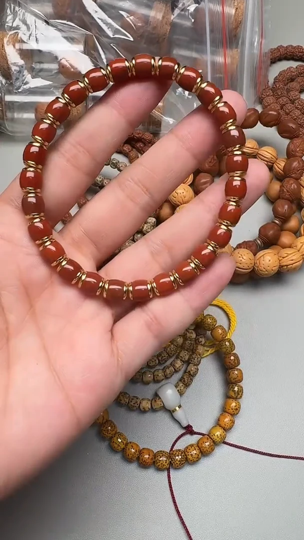 未镶嵌南红玛瑙南红玛瑙南红玛瑙手串