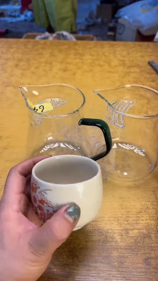 瓷器瓷器瑕疵瑕疵64随机颜色大一对