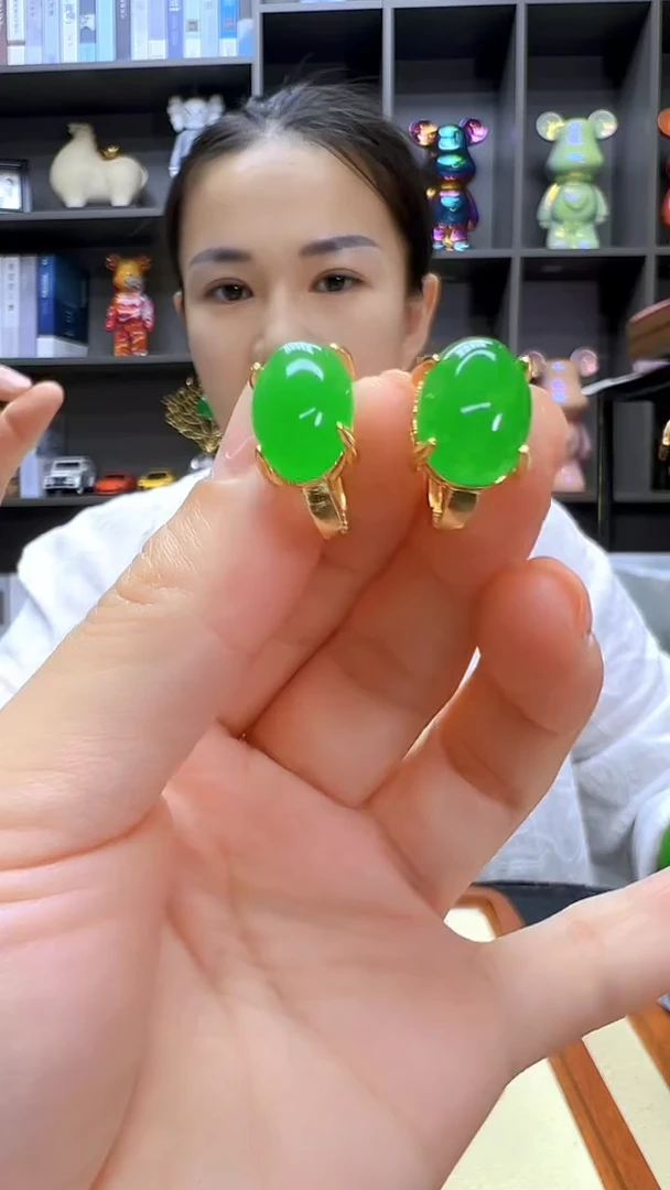 颈饰14K金镶嵌翡翠丹丹diy劲饰