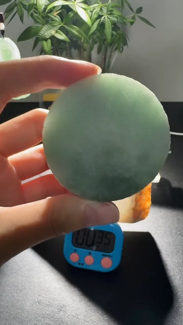 未镶嵌挂件翡翠红翡翠729