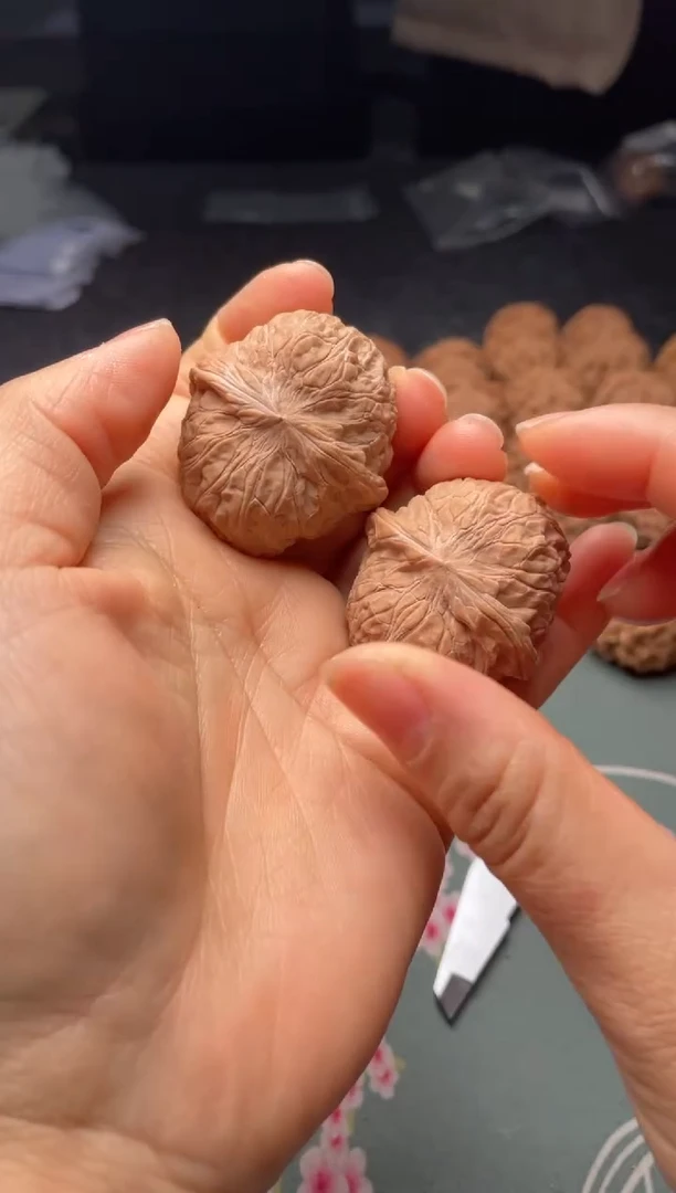 把件文玩核桃w13   南瓜墩  37