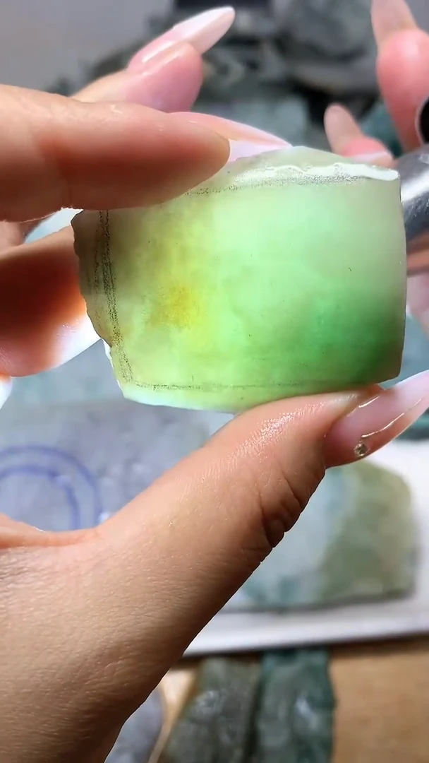 裸石翡翠天然缅甸翡翠A货31